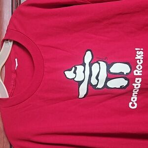 Mens Canada Rocks By Grimm TShirt.